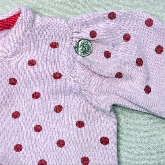 Cherokee Pink with Red Mittens & Polka Dots - Size 24months - Picture 9 of 16